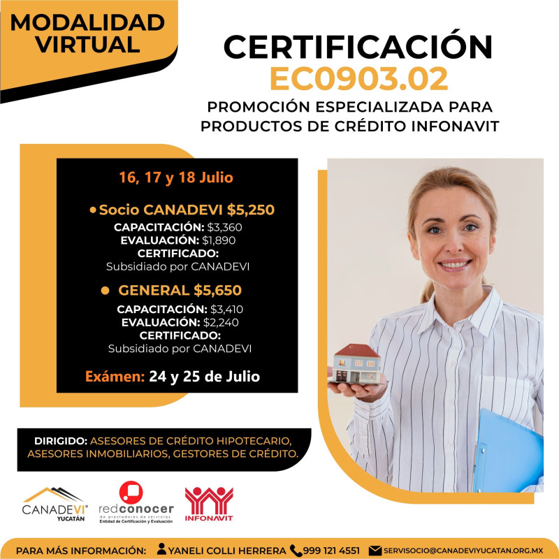 EC0903.02 Promoción Especializada para productos de crédito INFONAVIT