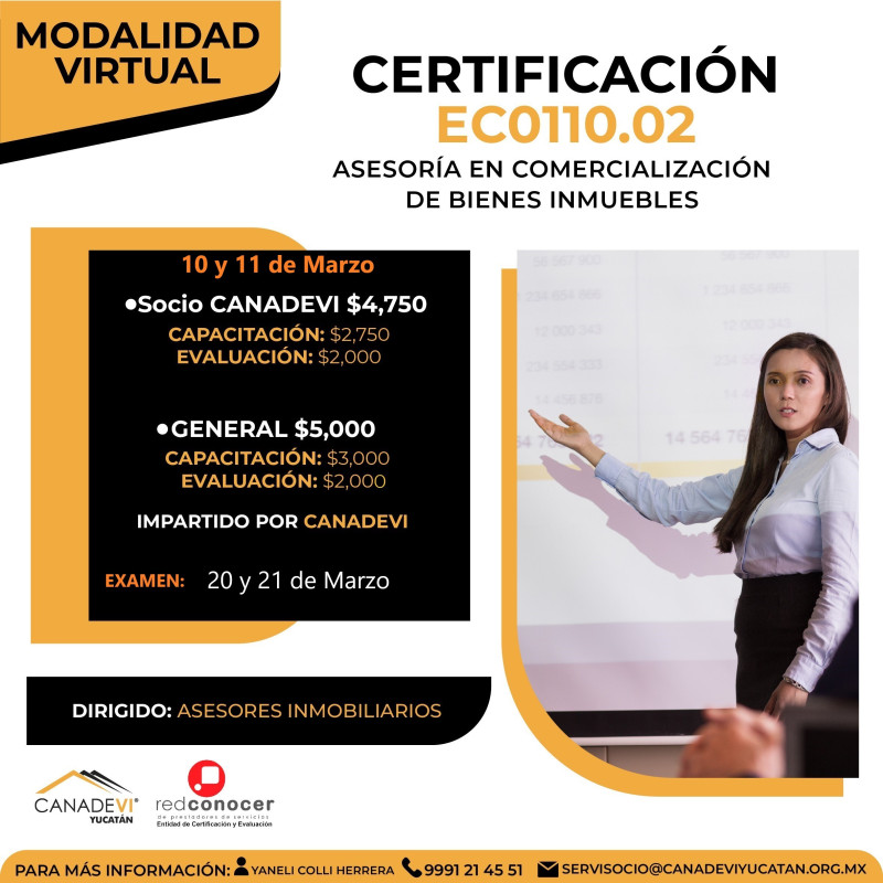 EC0110.02 Asesoría en Comercialización de Bienes Inmuebles