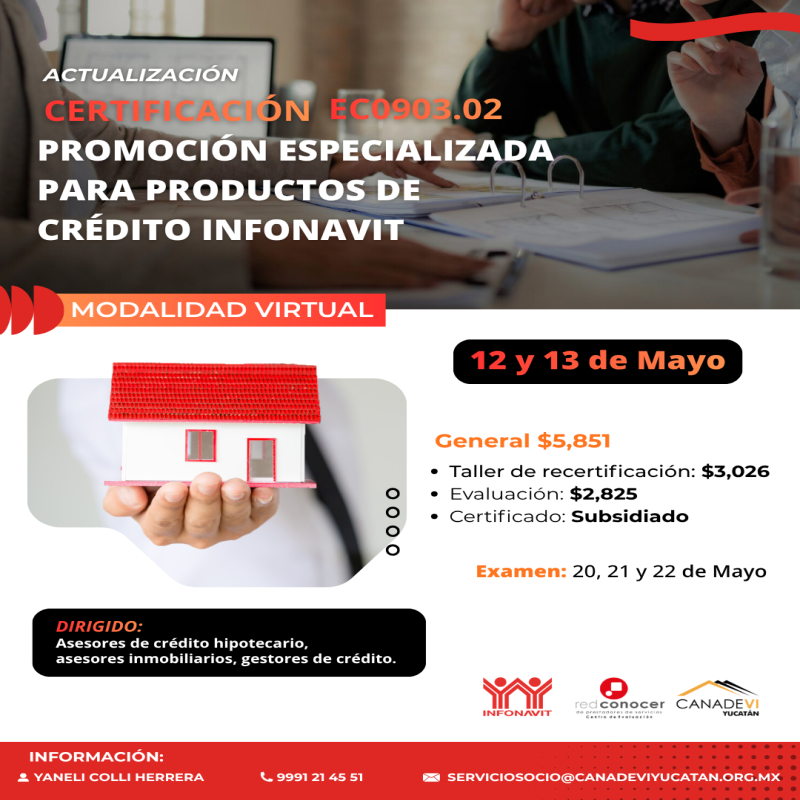 EC0903.02 (Actualización) Promoción Especializada para productos de crédito INFONAVIT