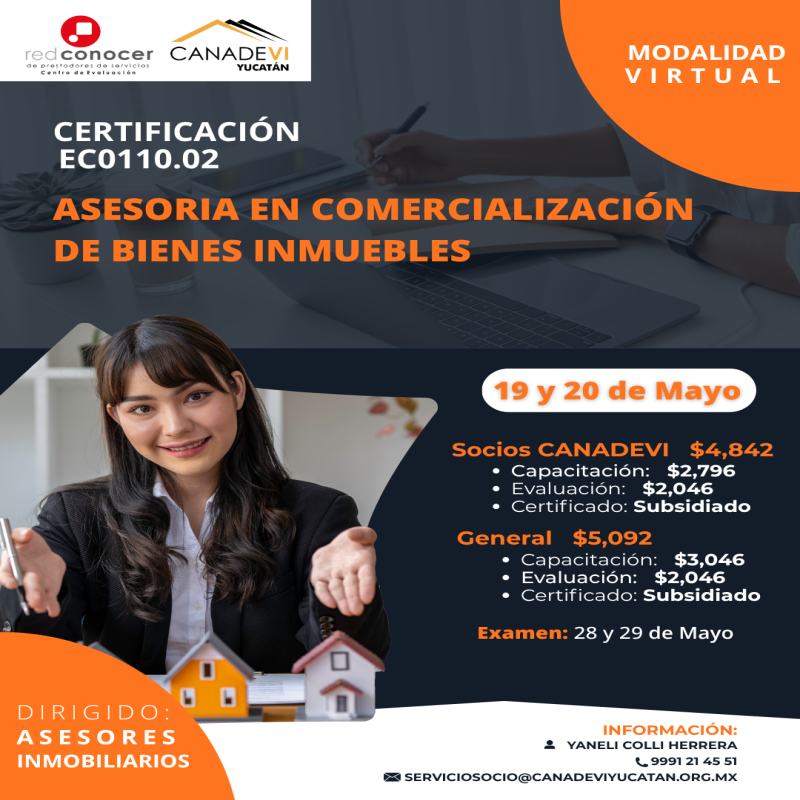 EC0110.02 Asesoría en Comercialización de Bienes Inmuebles
