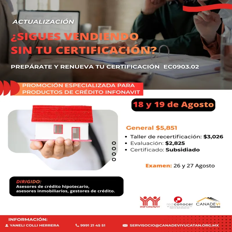 EC0903.02 (Actualización) Promoción Especializada para productos de crédito INFONAVIT